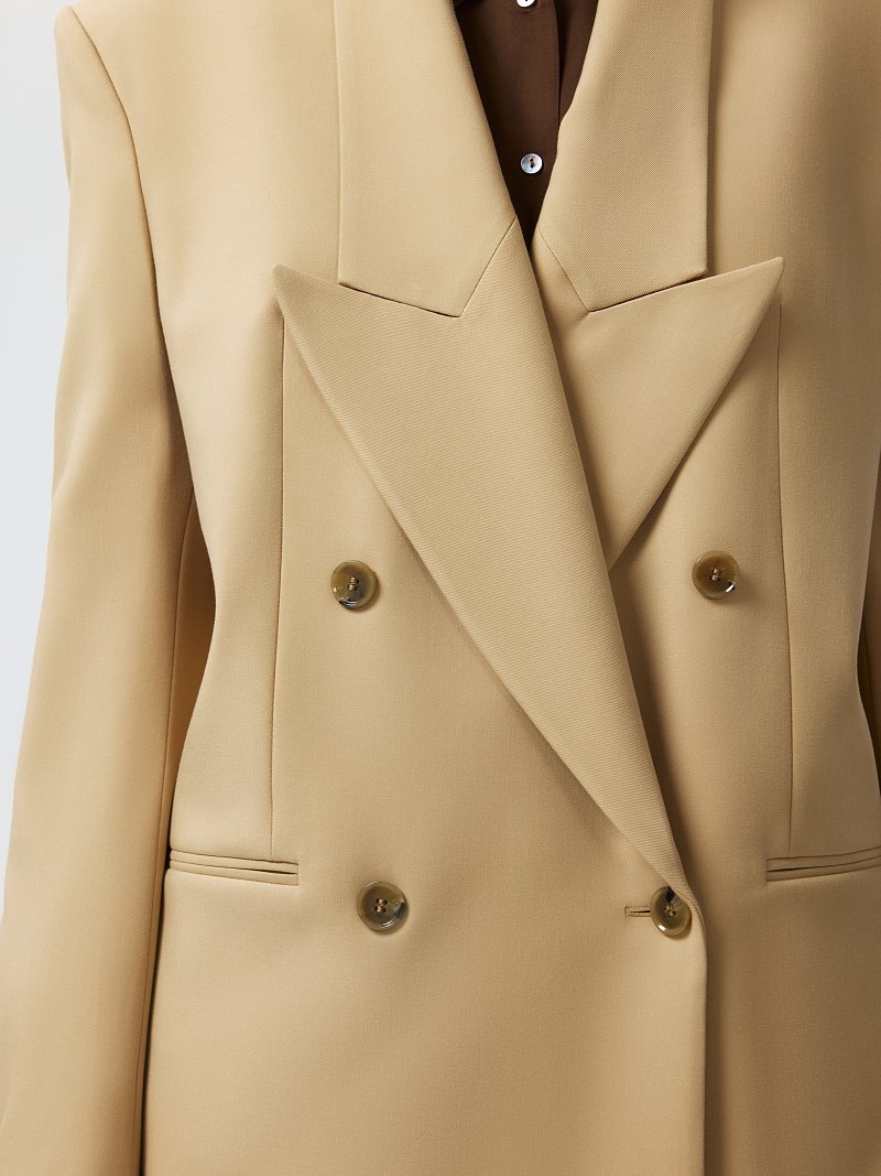 Двубортный жакет из вискозы (Р158)