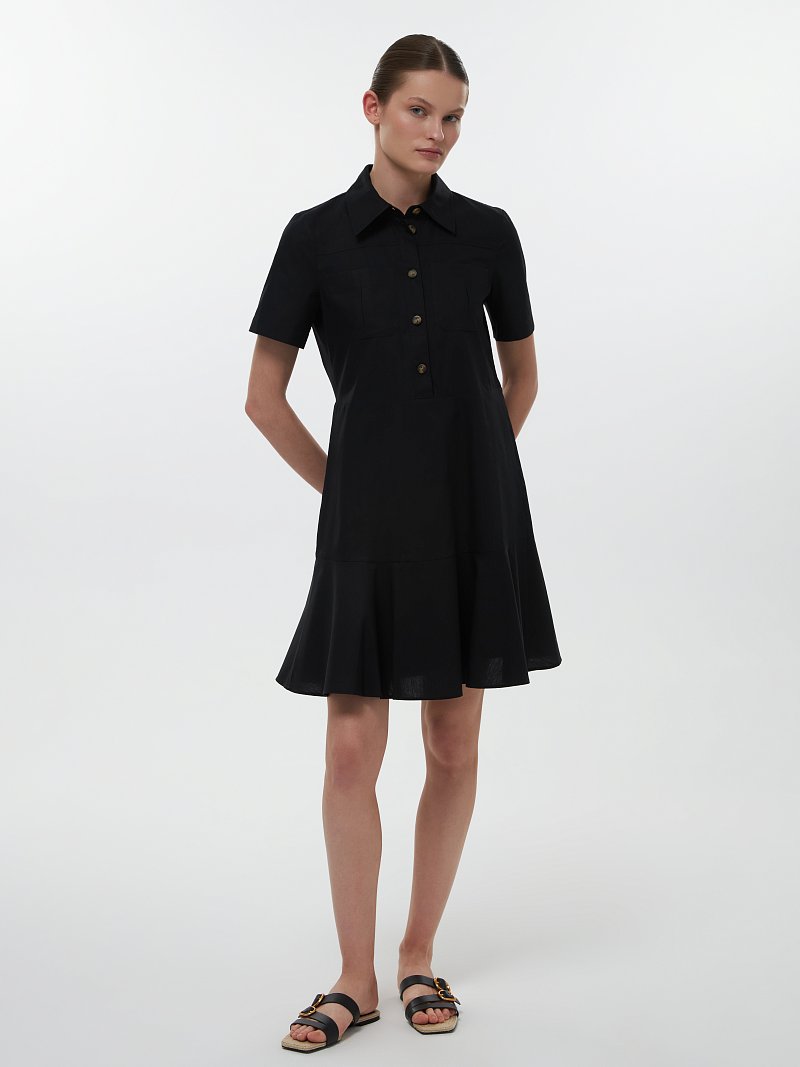 Платье из 100% хлопка