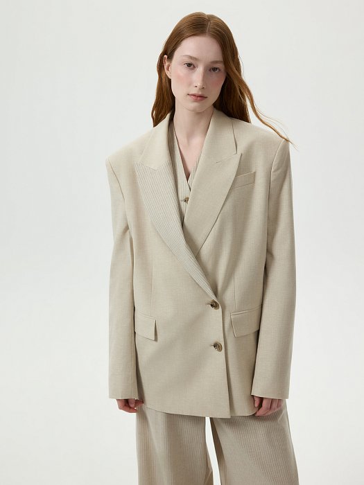 Жакет со льном : фото №4