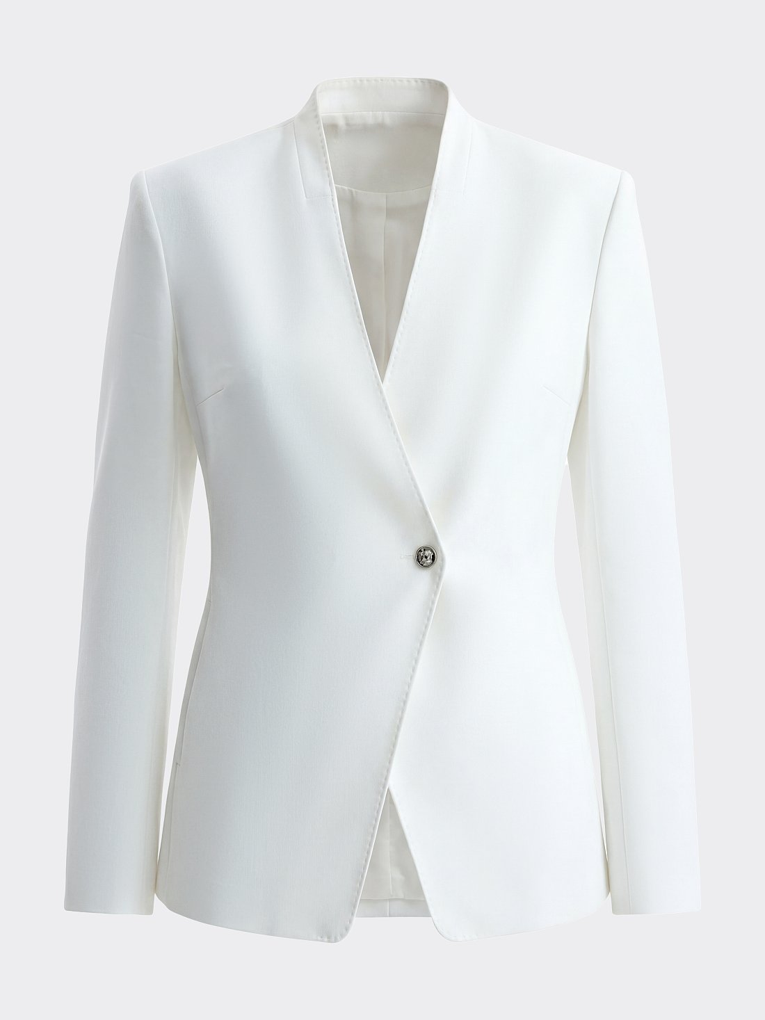 Приталенный жакет из хлопка: фото №1