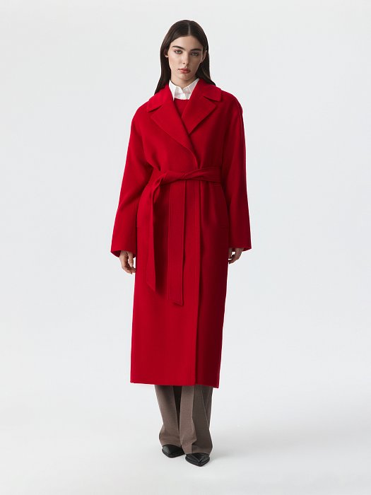 Пальто на запах: фото №6