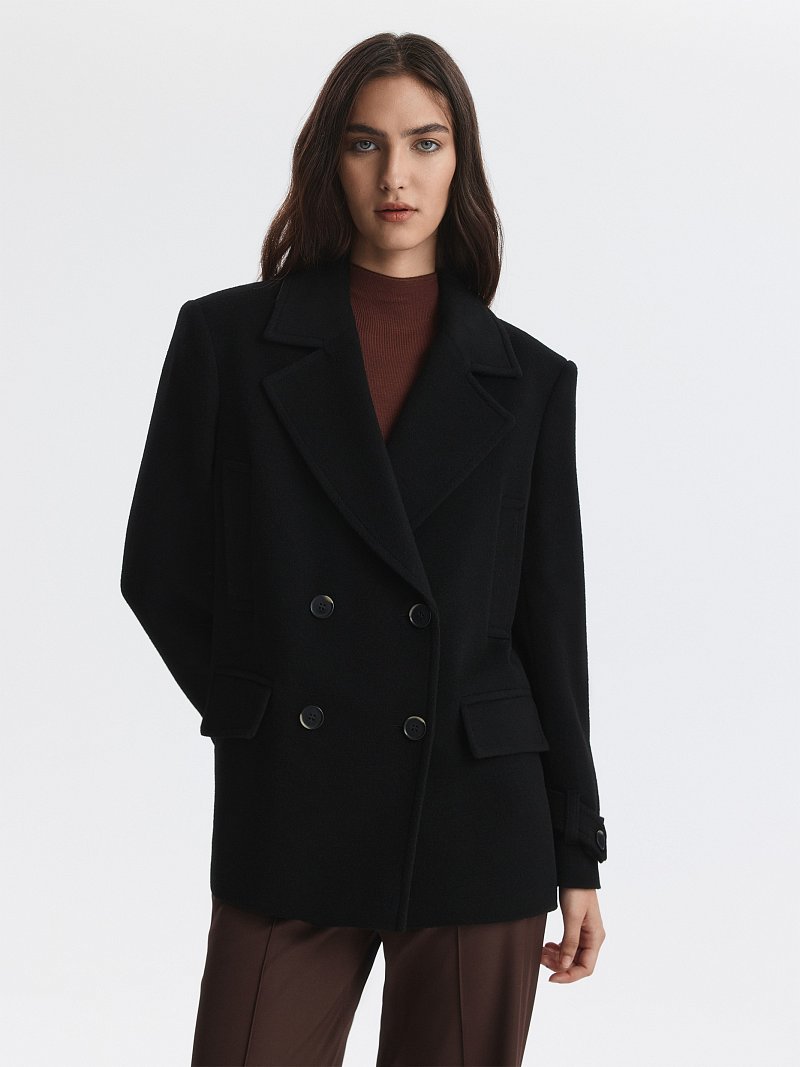 Полупальто в стиле жакета (Р158)