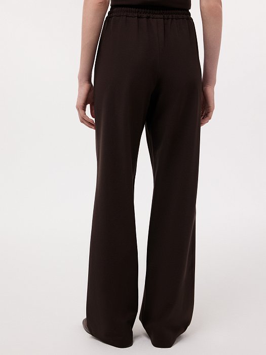 Брюки на кулиске из плотного трикотажа: фото №3