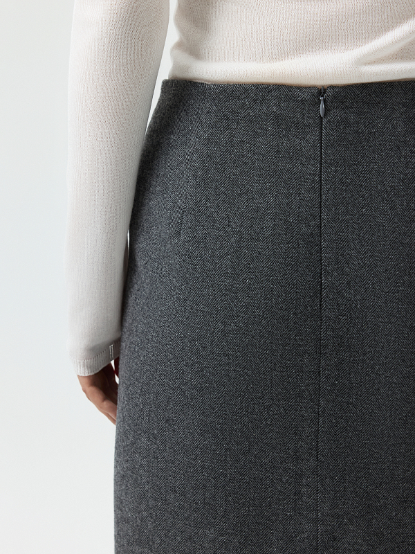 Мини-юбка из твида