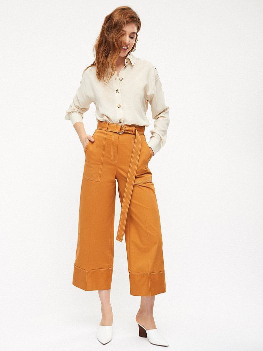 Кюлоты из хлопка: фото №4