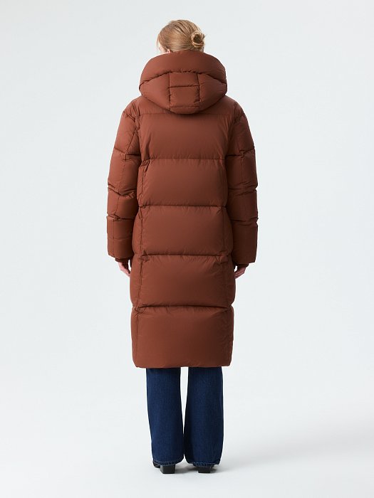 Длинный пуховик : фото №8
