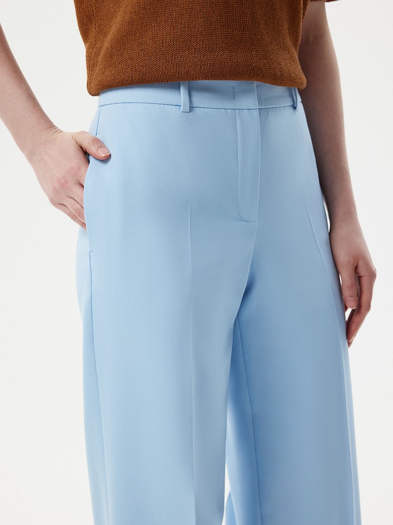 Брюки прямого кроя