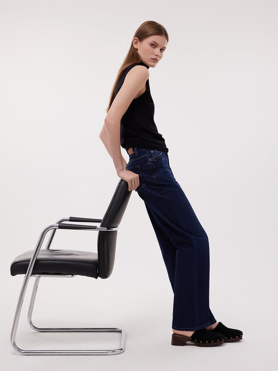 Джинсы прямого кроя: фото №1