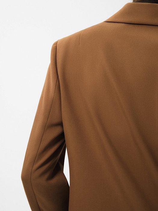 Двубортный прямой жакет: фото №10