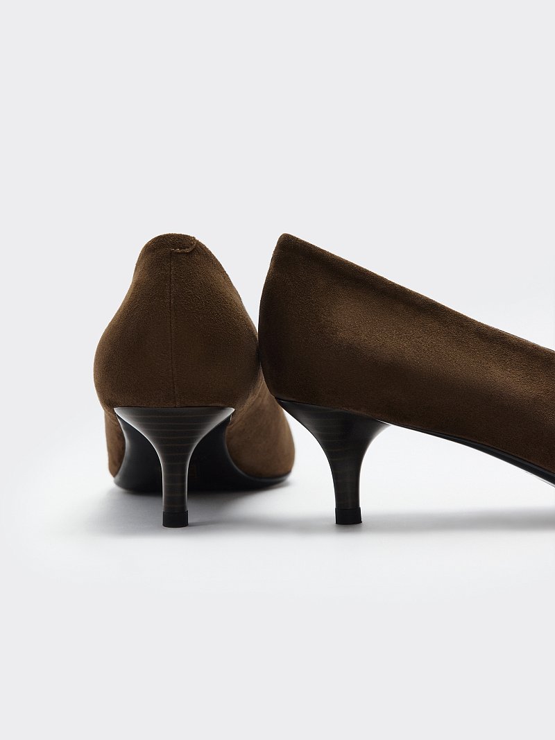 Туфли из натуральной замши