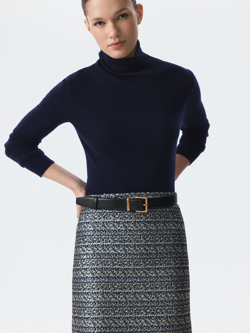 Мини-юбка из твида