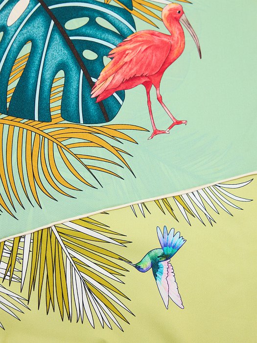 Платок с натуральным шелком: фото №5