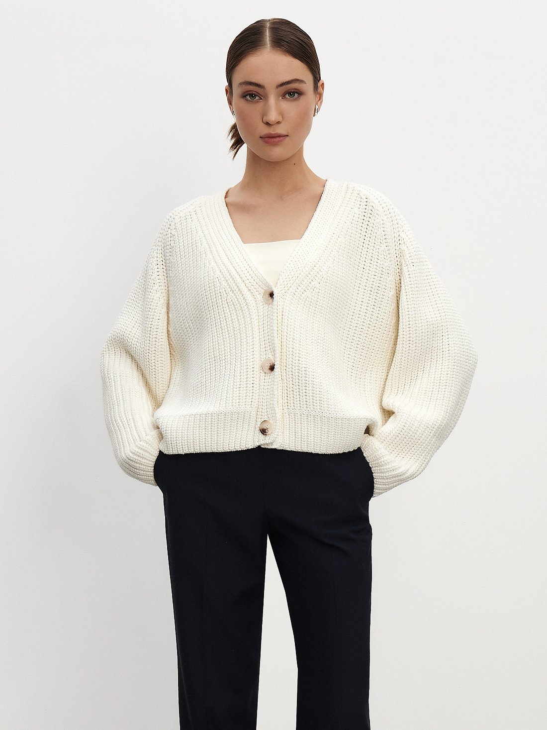 Кардиган укороченный: фото №1