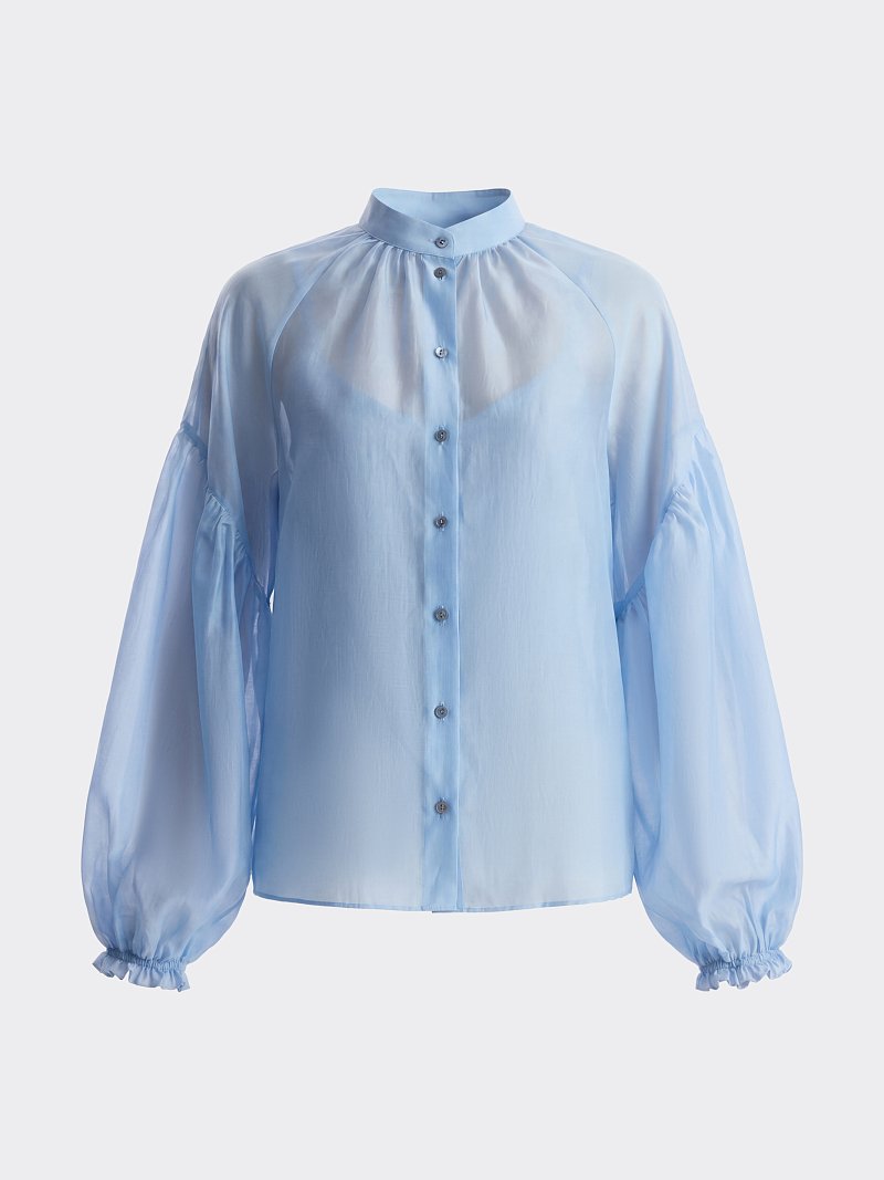 Свободная блуза из тенселя