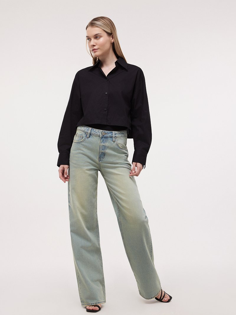 Рубашка-трансформер из хлопка