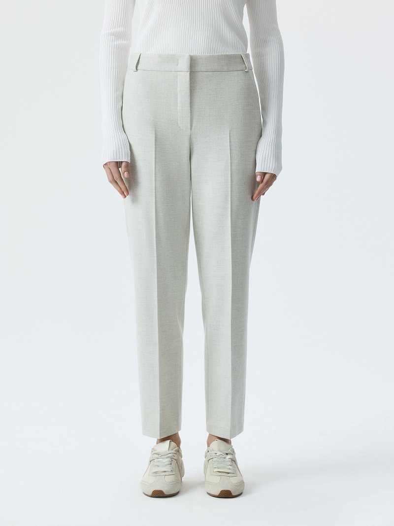 Брюки зауженного кроя