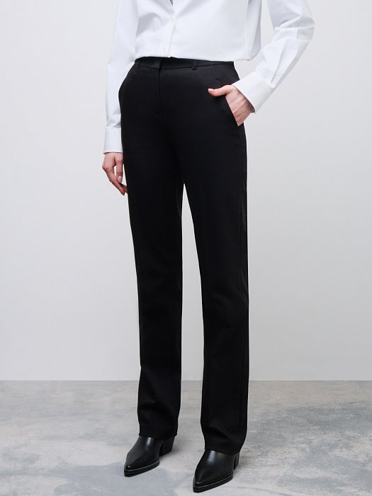 Брюки зауженного силуэта : фото №7