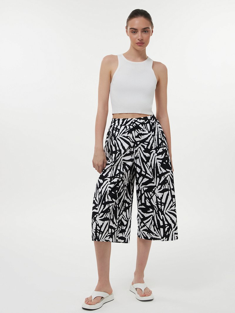 Бриджи из хлопка