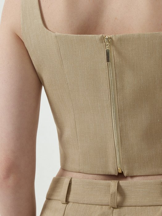 Укороченный топ с хлопком: фото №2