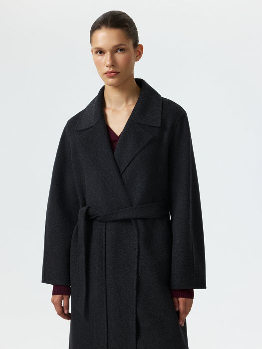 Пальто из смесовой шерсти: фото №3