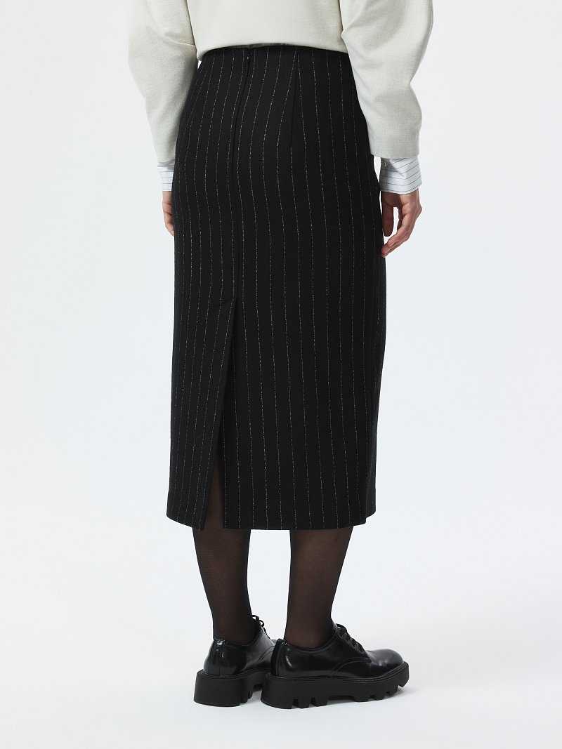 Юбка из шерстяной фланели (Р158)