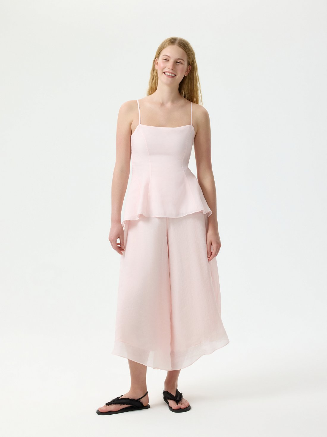 Брюки-кюлоты из лиоцелла: фото №1