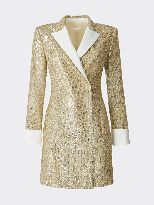 Платье-жакет в пайетках: фото №7