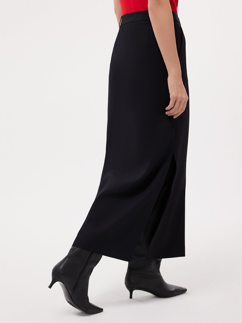 Юбка-макси с разрезами