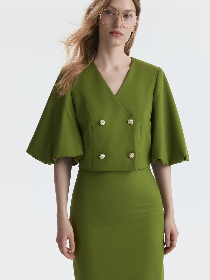 Классическая юбка-миди