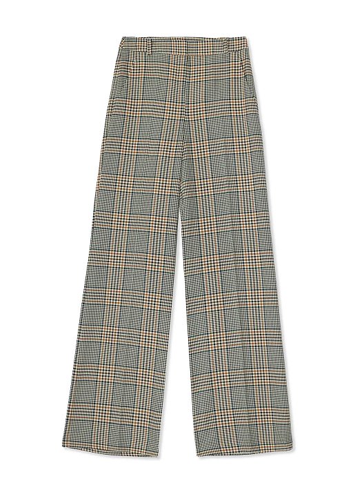 Широкие брюки в клетку: фото №5