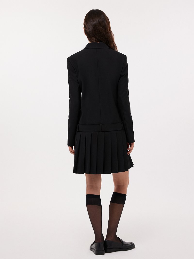 Платье с заниженной талией