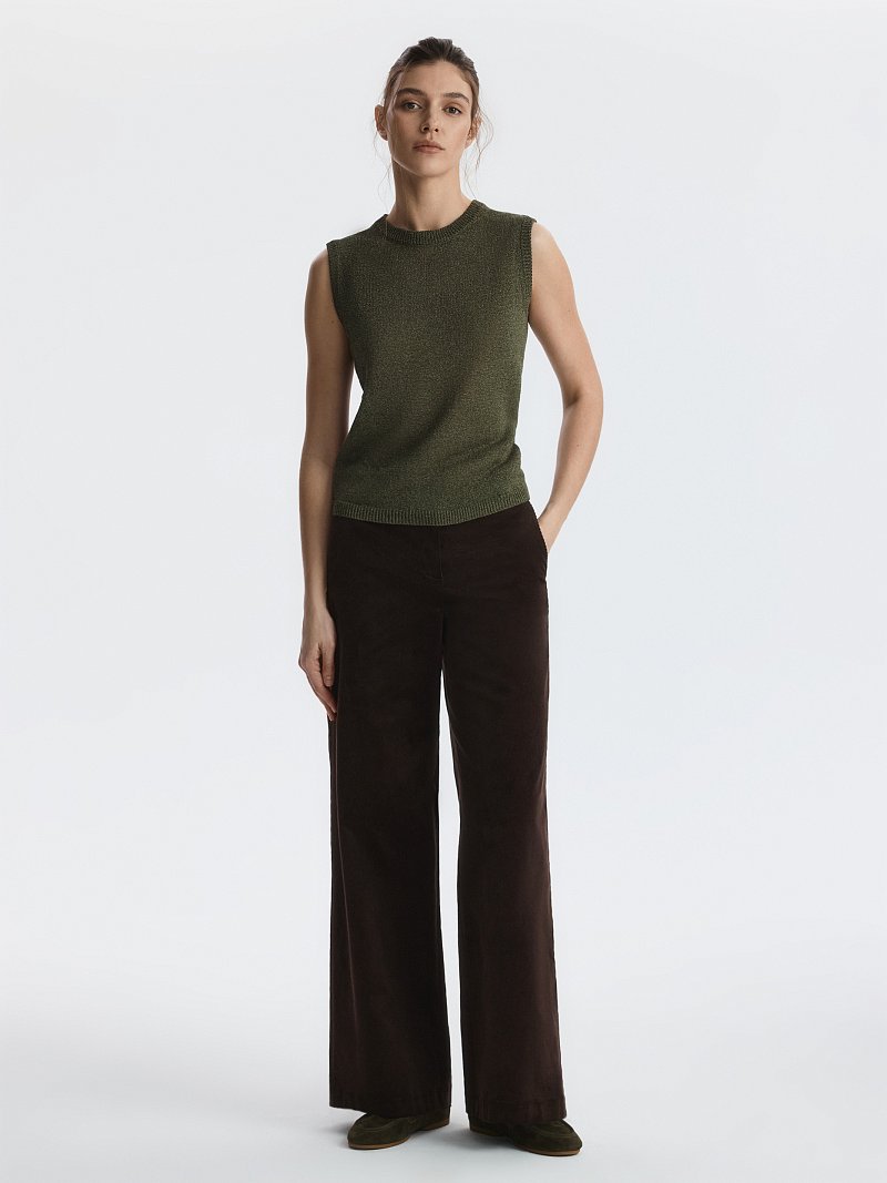 Топ из хлопка и целлюлозы