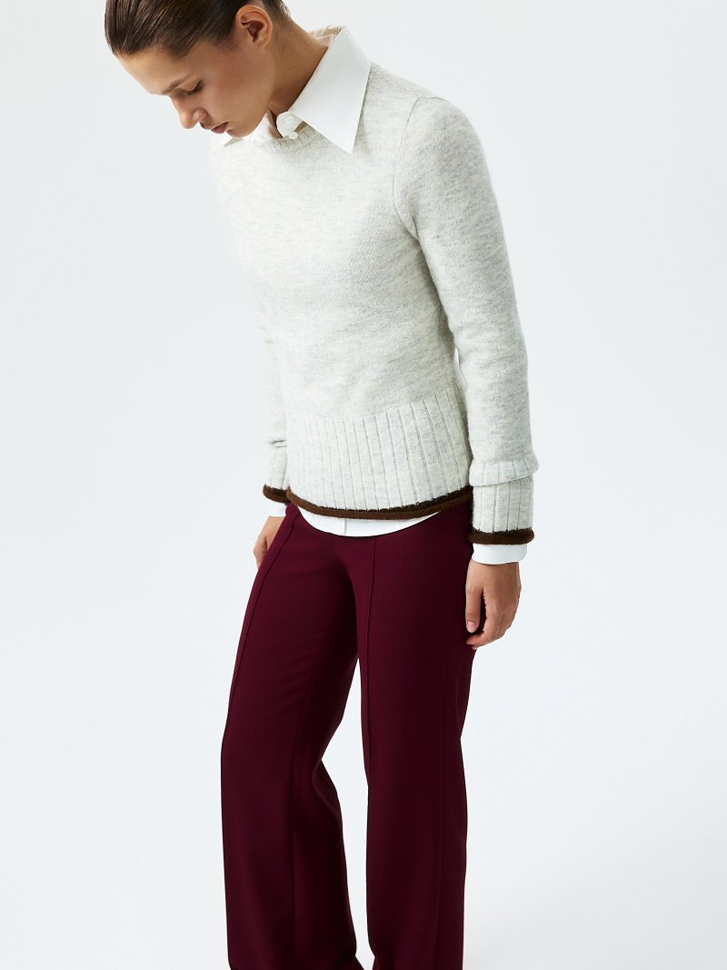 Костюмные брюки со стрелками