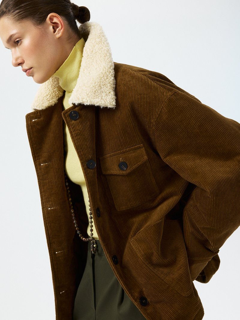 Вельветовая куртка