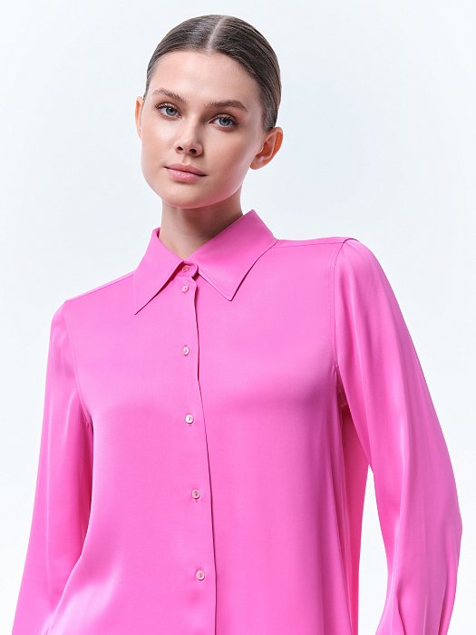 Атласная блуза: фото №4