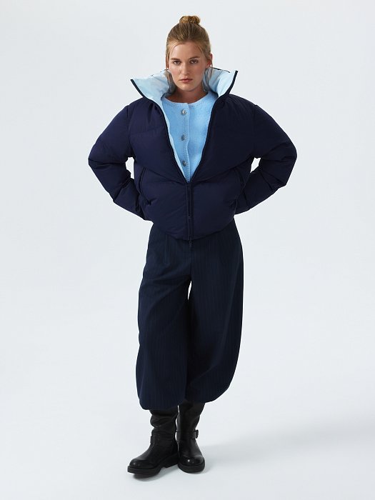 Двухсторонний пуховик: фото №9