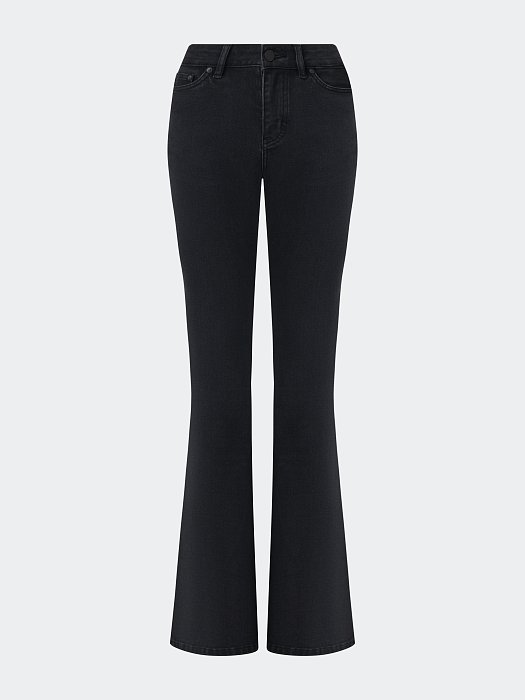 Джинсы-клеш с низкой посадкой: фото №7