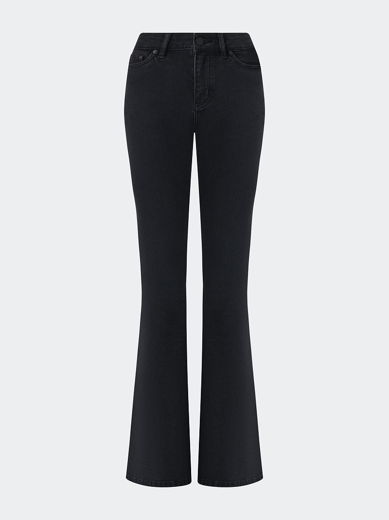 Джинсы-клеш с низкой посадкой