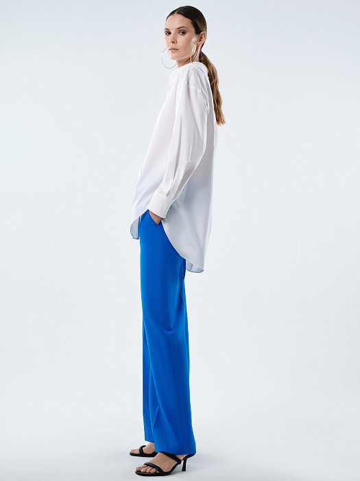 Рубашка с декоративной кокеткой: фото №2