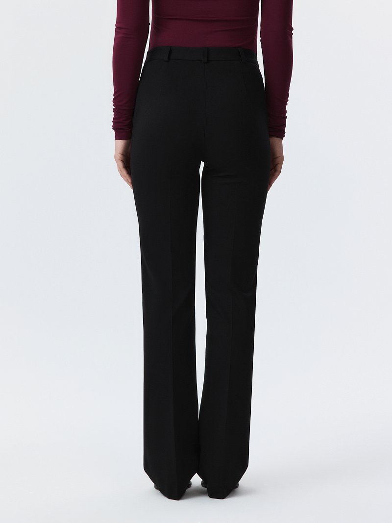 Классические брюки из трикотажа (Р158)