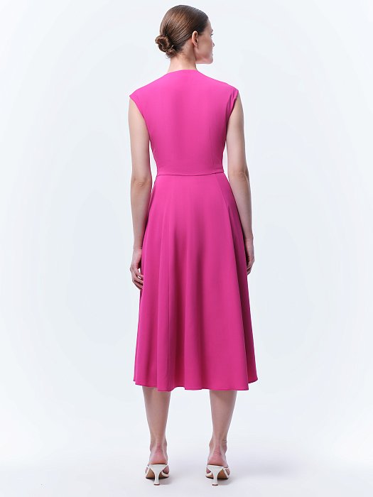 Платье-миди на запах: фото №4