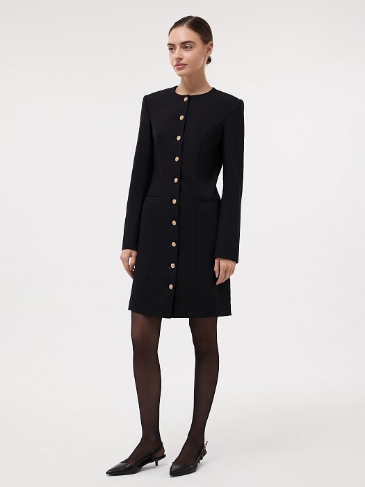 Платье с круглым вырезом: фото №2