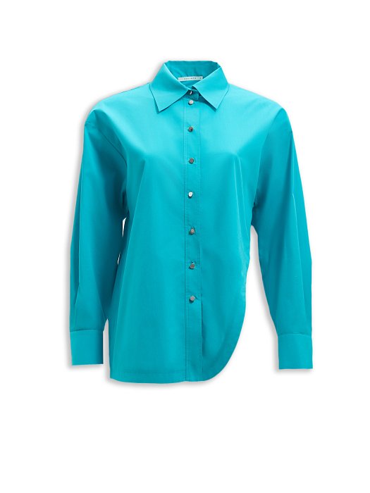 Рубашка с асимметричным низом: фото №10