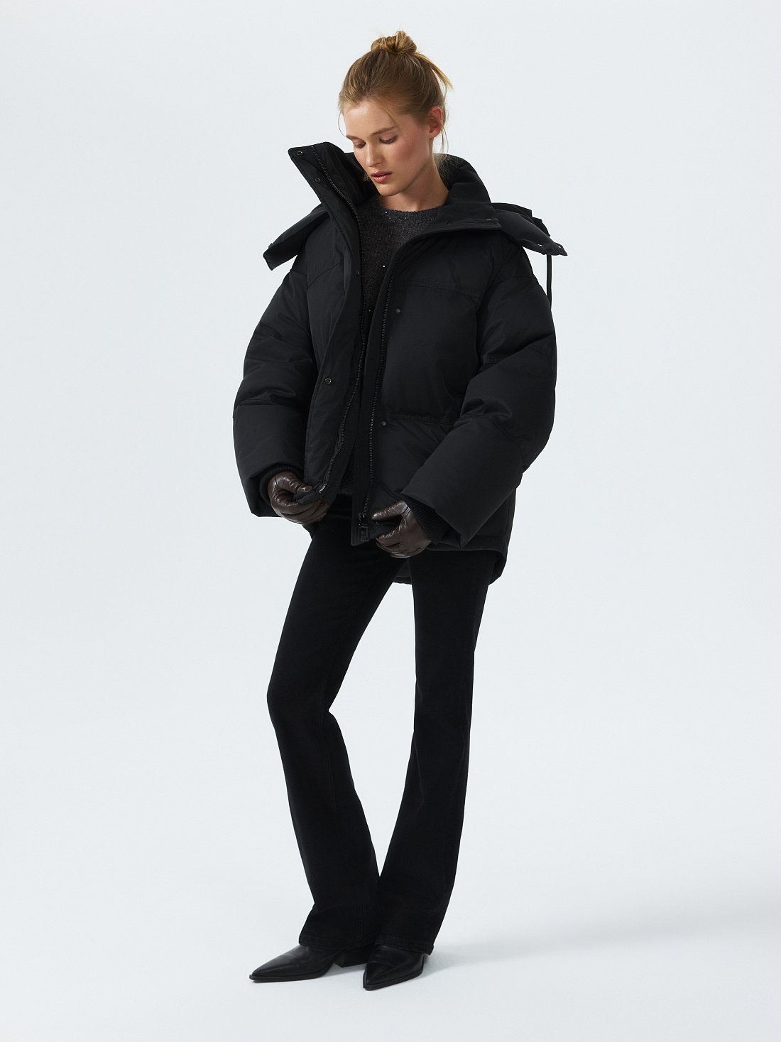 Пуховик оверсайз: фото №1