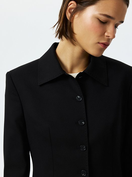 Жакет с отложным воротником: фото №3