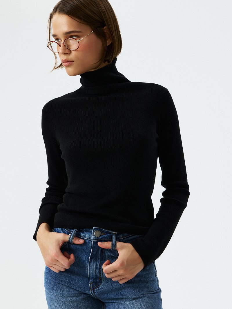 Водолазка с шерстью мериноса