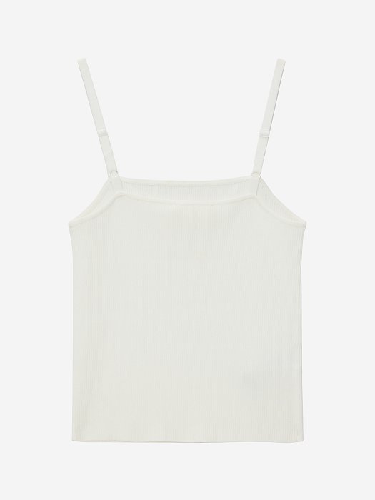 Трикотажный топ на бретелях: фото №5