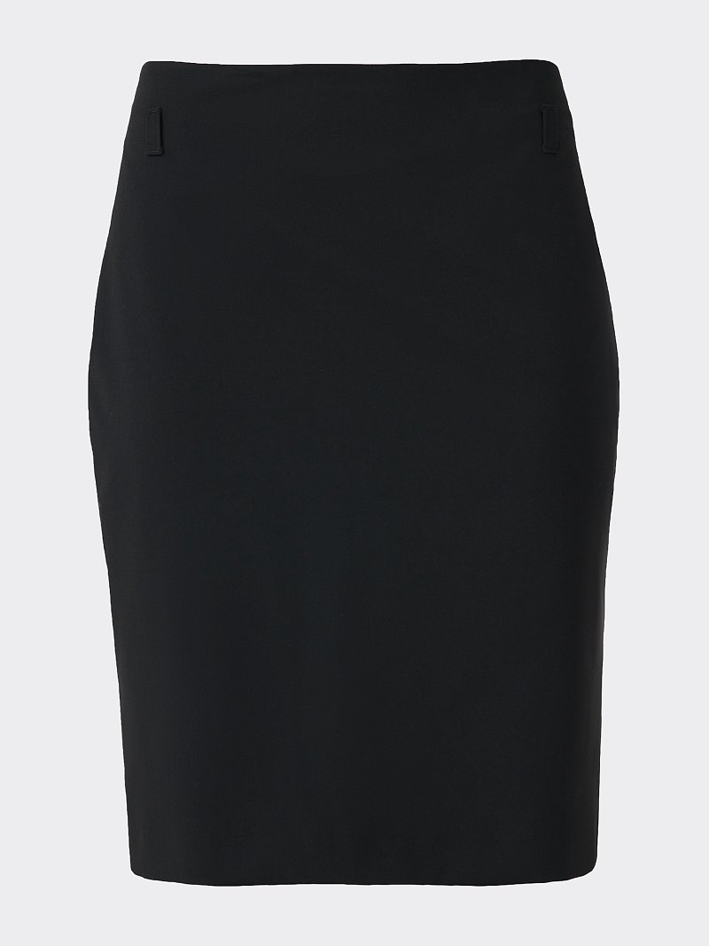 Прямая юбка-миди