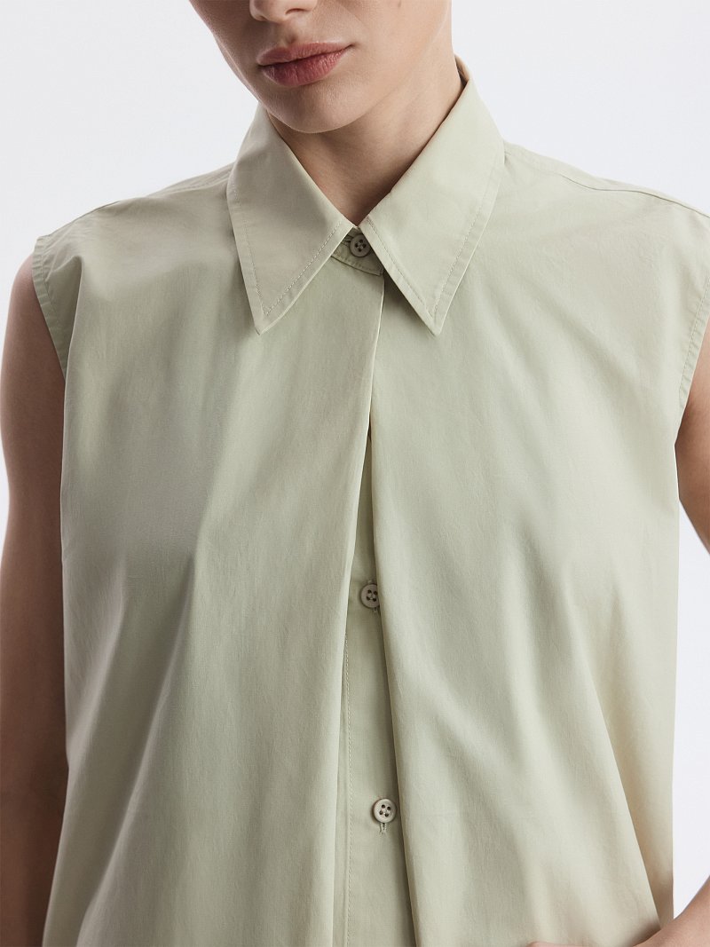 Платье-миди из 100% хлопка