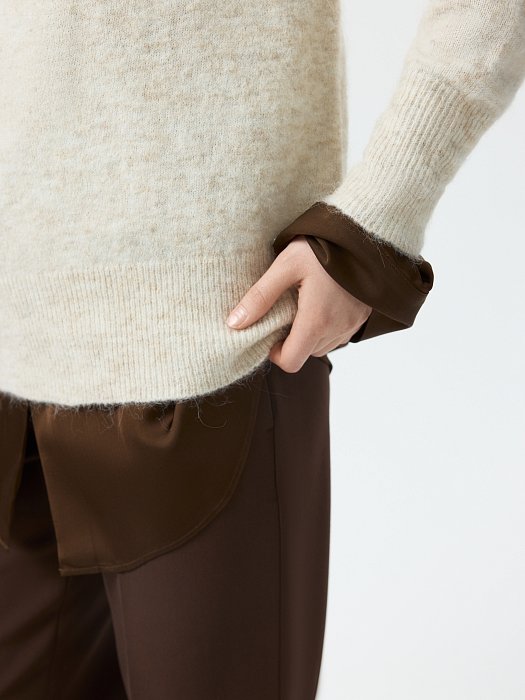 Джемпер с шерстью альпака: фото №4